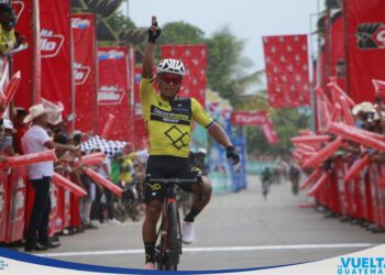 José Canastuj  se adueña de la segunda etapa de la Vuelta a Guatemala