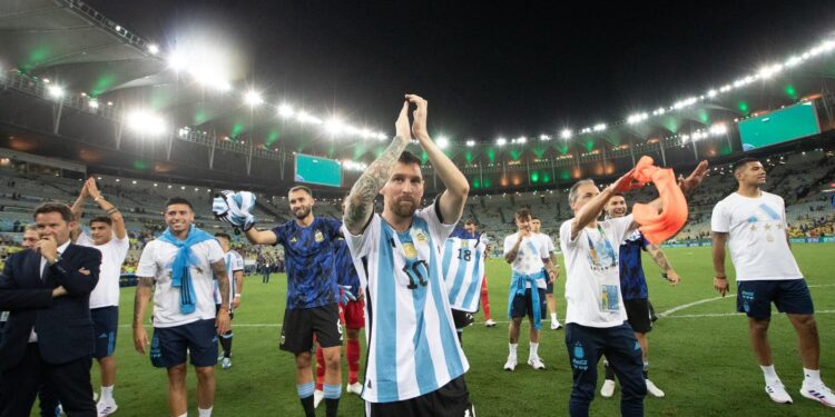 El último tango de Messi en el Maracaná