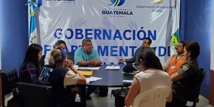 Alerta roja institucional en Jutiapa por fenómenos meteorológicos