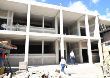 Avanza proyecto de infraestructura educativa en Esquipulas, Chiquimula