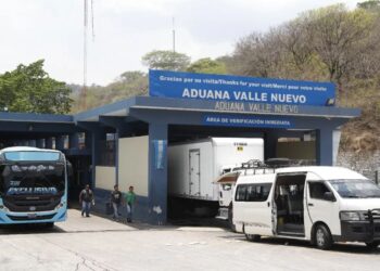 Punto aduanero del caserío Valle Nuevo, Jalpatagua, Jutiapa. // Foto: DCA.