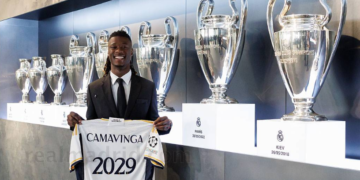 El Real Madrid renueva a Camavinga hasta 2029