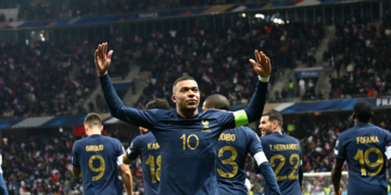 Goleada de récords de Francia ante Gibraltar