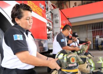 Cuerpo de Bomberos Voluntarios.