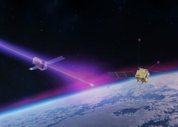 Recreación de los rayos gamma. / Foto: ESA.