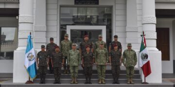 Ceremonia que consolida el compromiso en la seguridad regional. / Foto: Ejército de Guatemala.