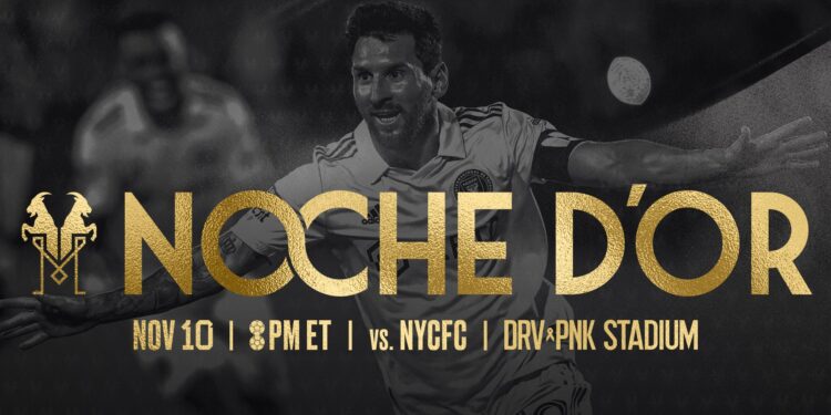 El Inter de Miami agasaja a Messi por su octavo Balón de Oro