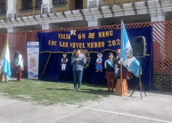 Validación de menús escolares en San Pedro Yepocapa, Chimaltenango. /Foto: Sesan