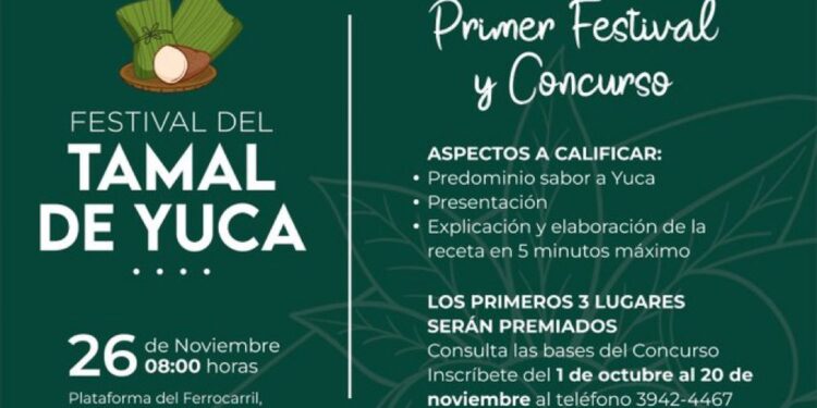 Primer Festival del Tamal de Yuca. /Foto: MCD