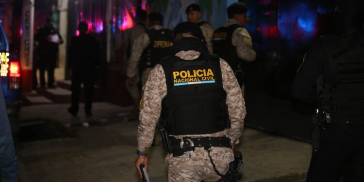 Operativos de seguridad ejecutados durante la semana. /Foto: PNC