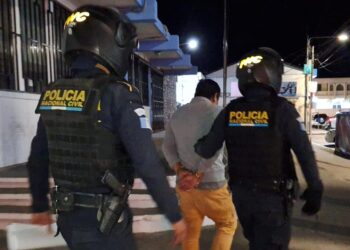 PNC reporta más de 330 detenidos en una semana