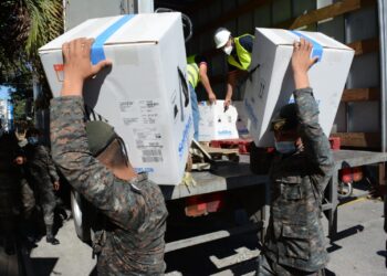 El Ejército ejecutó diversas acciones durante la pandemia. / Foto: MSPAS.
