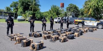 Autoridades se mantienen alerta ante la posibilidad de desmantelar redes de tráfico de drogas. / Foto: Mingob.