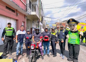 El compromiso del Departamento de Tránsito se traduce en acciones concretas. / Foto PNC de Tránsito