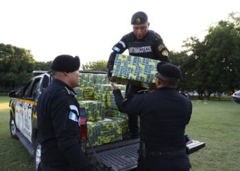 PNC y Ejército decomisan 4.9 toneladas de cocaína en lo que va del año