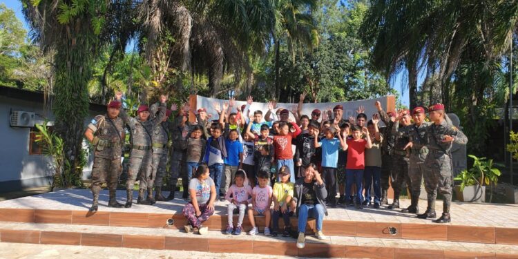 Brigada de Fuerzas Especiales inicia campamento vocacional en Petén