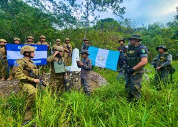 La Segunda Brigada de Infantería reafirma su dedicación de proteger a la población. / Foto: Ejército de Guatemala.