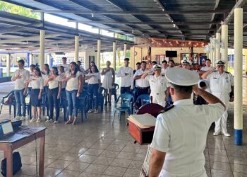 Mindef ha apoyado en la formación de marinos mercantes. / Foto: Ejército de Guatemala.