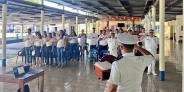 Mindef ha apoyado en la formación de marinos mercantes. / Foto: Ejército de Guatemala.