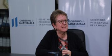 La titular de la Seprem, Ana Leticia Aguilar Theissen.