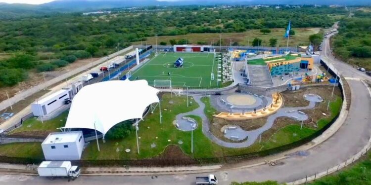 Inauguran el Parque de la Paz Kevin Cordón, en Zacapa