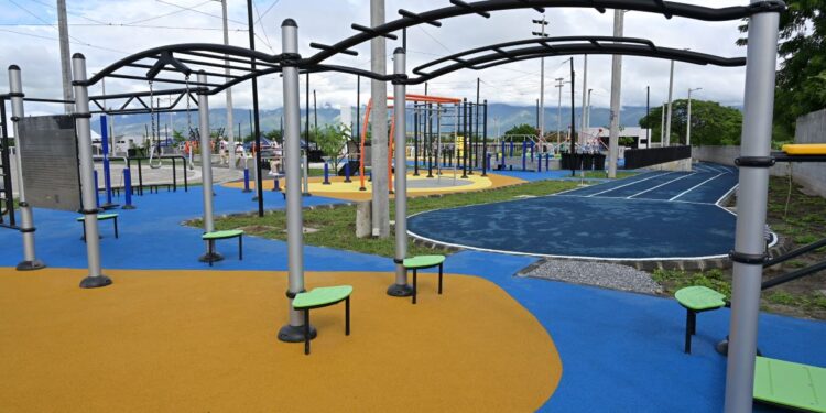 Parque de la Paz Kevin Cordón cuenta con áreas recreativas diversas
