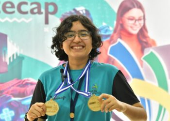 Neidy Pérez, ganadora de dos medallas en la competencia. // Foto: Carlos Jacinto.