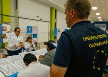 Unión Europea y su misión de observación durante las elecciones en Guatemala. /Foto: UE