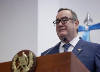 Mandatario denuncia que se afectan los intereses de Guatemala. / Foto: Archivo.