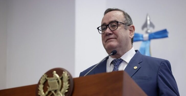 Mandatario denuncia que se afectan los intereses de Guatemala. / Foto: Archivo.