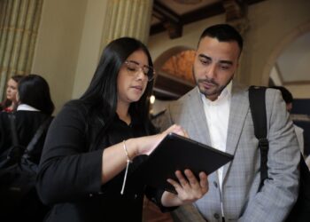 Plataforma digital beneficiará a los beneficiados del programa de movilidad laboral. /Foto: Noé Pérez