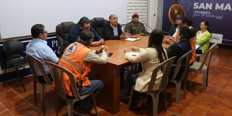 San Marcos en apresto por descenso de temperaturas