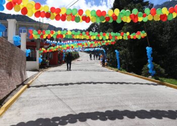 Entregan proyecto de infraestructura vial en Esquipulas Palo Gordo, San Marcos