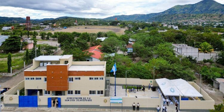 San Luis Jilotepeque, Jalapa cuenta con nueva subestación de la PNC