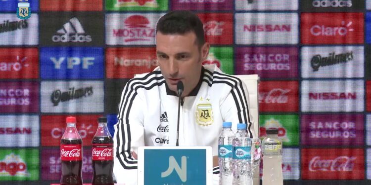 Scaloni deja en duda su continuidad con Argentina