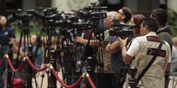 Día del Periodista en Guatemala. /Foto: Noé Pérez