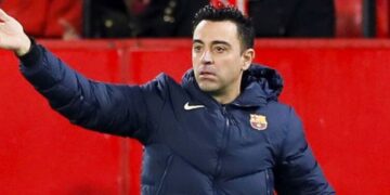 Xavi: “Nuestra primera parte es inaceptable”