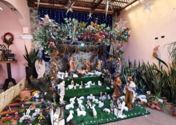 Concurso de elaboración de nacimientos o pesebres una tradición que se celebra en Jalpatagua