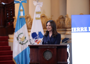 La secretaria de Segeplan, Keila Vilchez, también es integrante de la Comisión de Transición. / Foto: Noé Pérez.