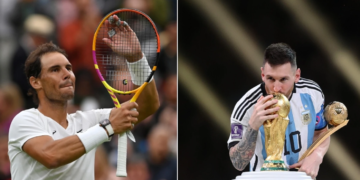 Messi regala a Nadal su camiseta de Argentina campeona mundial en Catar