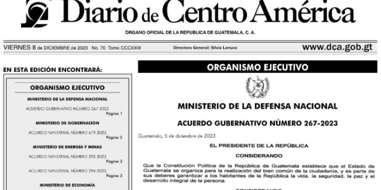 Gobierno emite Política Nacional para la Reducción de Riesgo de desastres de Guatemala