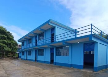 Escuela primaria del caserío Nuevo Damasco, del municipio de Raxruhá, Alta Verapaz