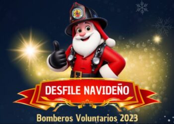Este sábado se realiza el primer Desfile Navideño de los bomberos voluntarios