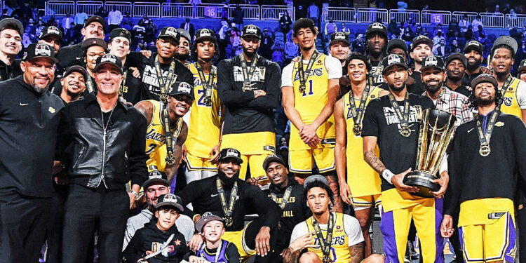 Los Lakers se llevan la primera Copa de la NBA