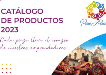 Catálogo expone productos de mujeres emprendedoras. /Foto: SOSEP