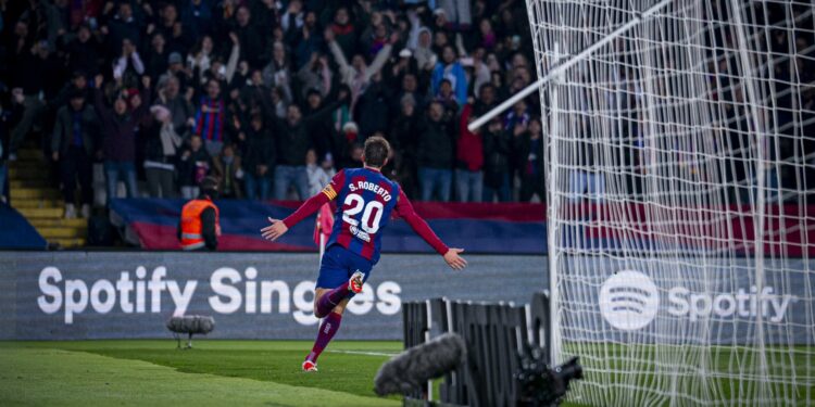 Sergi Roberto alivia al Barcelona antes del parón de invierno