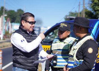 Supervisan Plan de Seguridad Vial durante las festividades