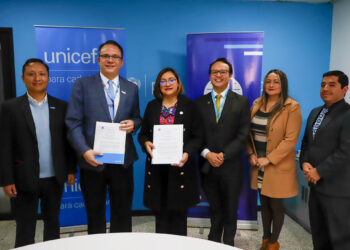 INE y Unicef firman Memorándum de Entendimiento para implementar encuesta