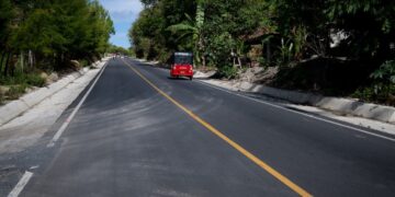 Mejoramiento de carretera en San Cristóbal Verapaz, Alta Verapaz.