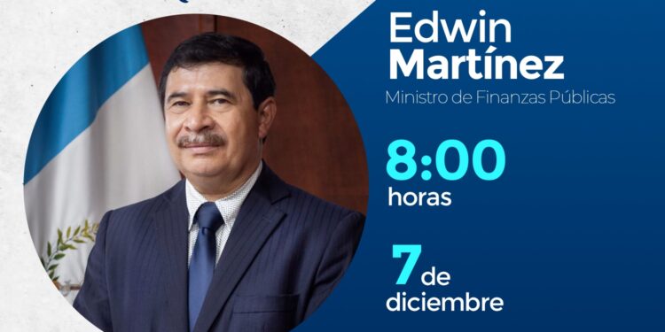 Ministro de Finanzas, Edwin Martínez